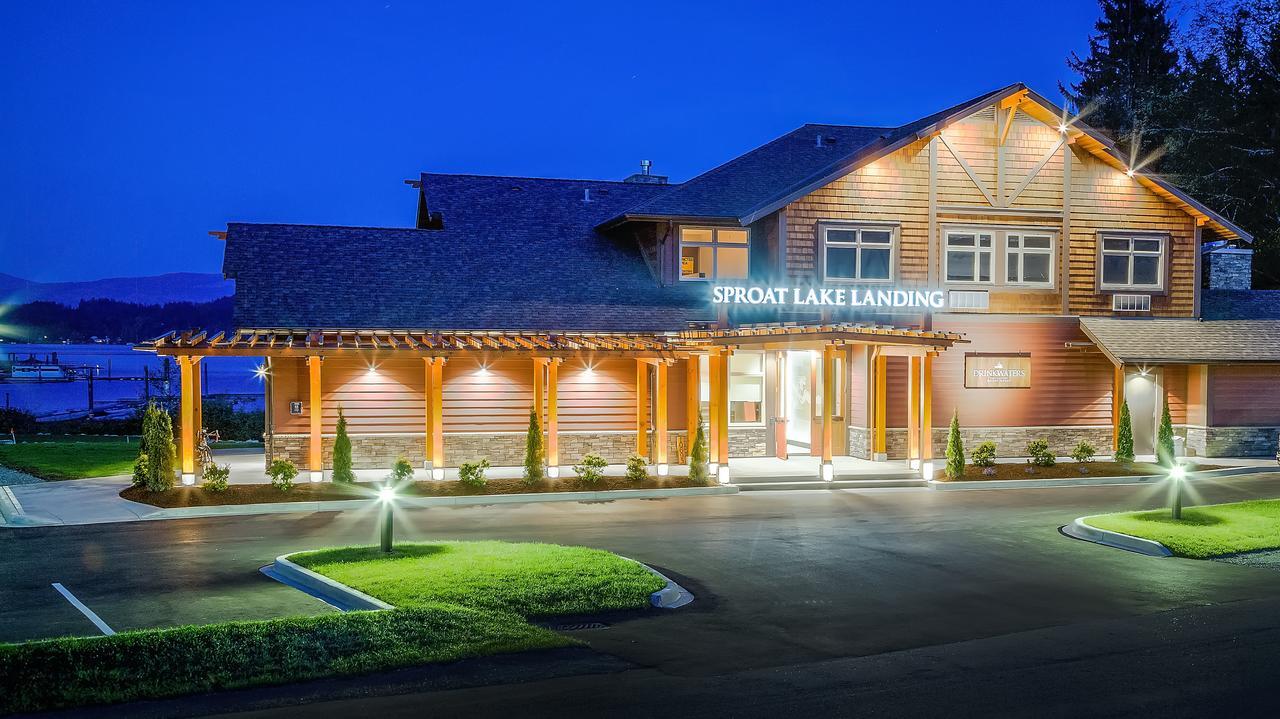 Sproat Lake Landing Resort Great Central Kültér fotó